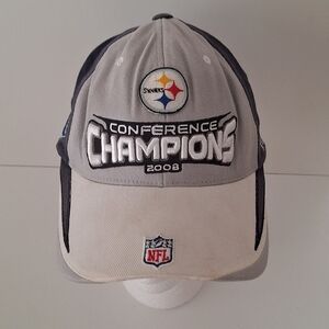 NFL Steelers 2008 Conference Champions baseball cap - NWOT